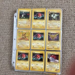 Pokémon vintage cards